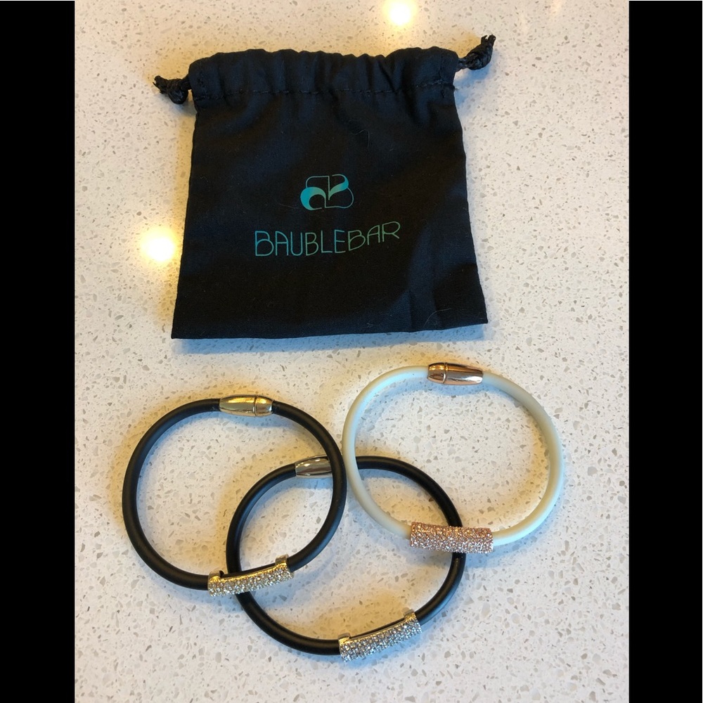 Set of three Baublebar bracelets